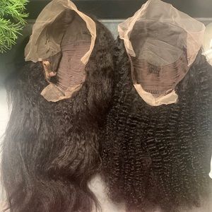 BRAND NEW Kinky Curly LaceFront Wig & Kinky Str8 Hair 360 LaceFront wig
